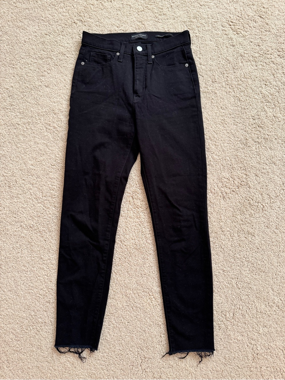 Black High-Rise Skinny Jeans - Women